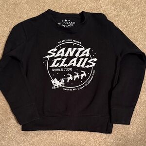 Black Santa Claus sweatshirt